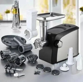 М'ясорубка Rainberg RB 2270 BLACK (4 шт.)
