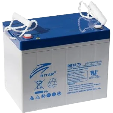 RITAR DG12-75 12 V 75 Ah Акумуляторна батарея