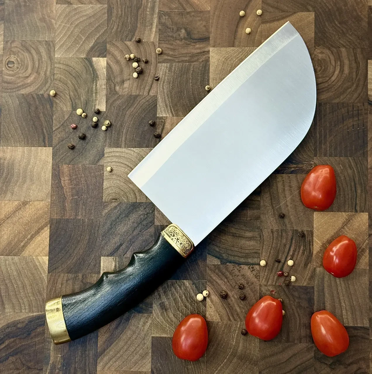 Сапка кухонна Герб 2.0 сталь 65Х13 Gorillas BBQ KN187