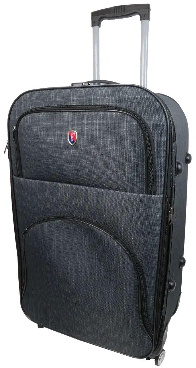 Валіза текстильна Gedox 100L Темно-сірий (1010.01 large grey)
