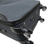 Валіза текстильна Gedox 100L Темно-сірий (1010.01 large grey), фото 4