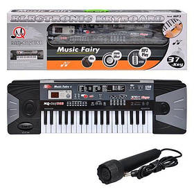 Дитячий синтезатор MQ-805 USB. MP3, 37 клавіш,16 тонів,10 ритмів;