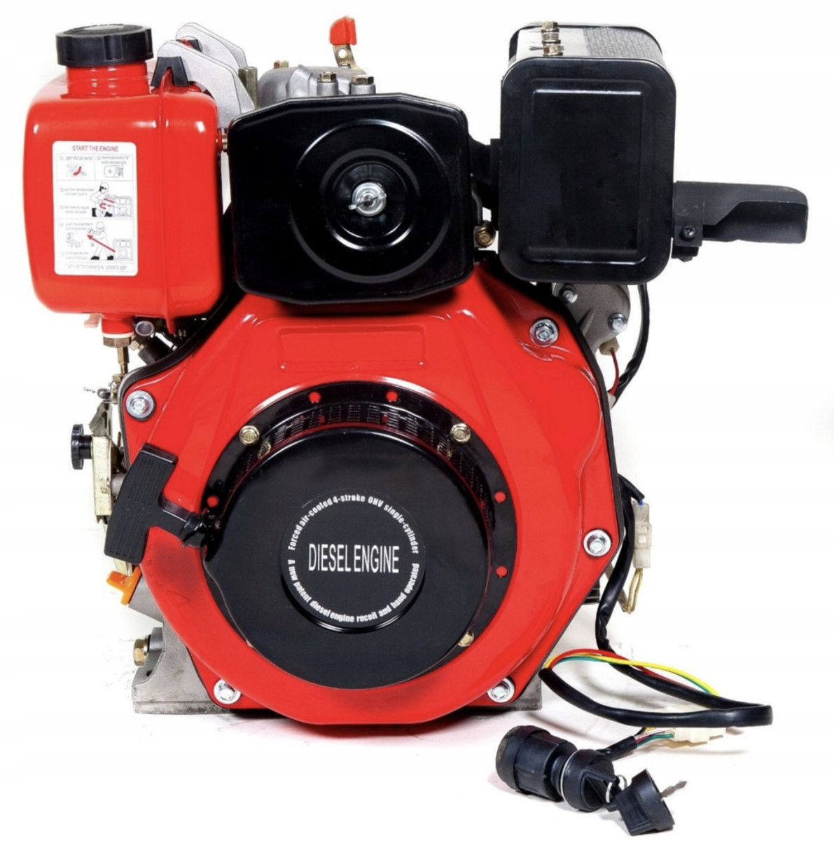 Двигун дизельний GERMAN GE 6.0ke вал 25,4, фото 1