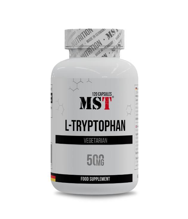Триптофан MST® L-Tryptophan 500 mg 120 капсул