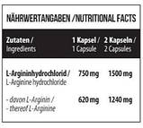 Аргінін  в капсулах MST L-Arginine 1500 мг 240 капсул, фото 3
