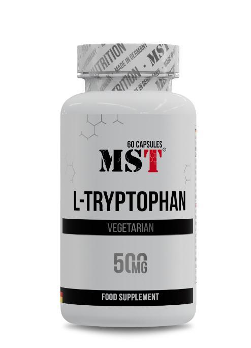 Триптофан MST® L-Tryptophan 500 mg 60 капсул