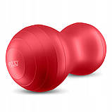 М'яч для фітнесу (арахіс) 4FIZJO Air Ball Peanut 45 x 90 см Anti-Burst Red (P-5907739318558), фото 10