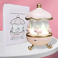 Детский ночник-проектор с USB-подключением и 12 фильмами HP227 волшебные моменты перед сном для вашего ребенка