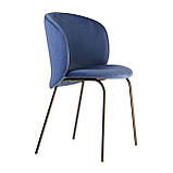 Стілець Lilo синій вельвет, фото 6