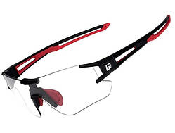 Спортивні сонцезахисні окуляри RockBros-10125 з фотохромною лінзою та діоптричною вставкою.solve