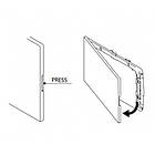 Кнопка зливу для інсталяції OLI подвійна матована хром 174410 152941, фото 3