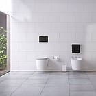 Кнопка зливу для інсталяції OLI подвійна чорна 174407 152952, фото 2