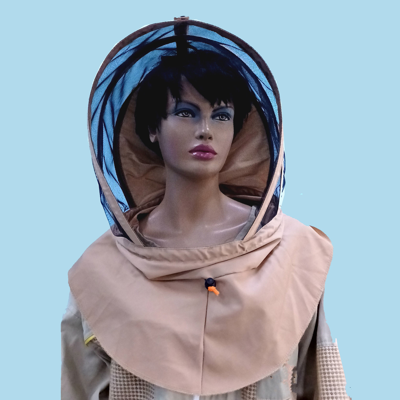 Маска бджоляра єврозразка, (льон-саржа)