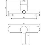Змішувач для душу TOPAZ CORSICA TC 16701-H48, фото 6