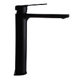 Змішувач для умивальника TOPAZ LEXI ODISS TO 18203-H52-BL, фото 4