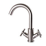 Змішувач для умивальника Globus Lux DUKAT SD4-101RS, фото 5