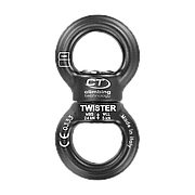 Вертлюг Climbing Technology Twister Black, Titanium/lobster (2D793XZXZCT0STD)