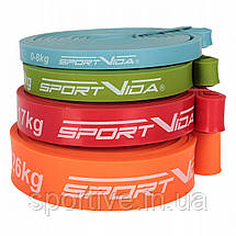 Еспандер-петля SportVida Power Band 4 шт 0-26 кг (гума для фітнесу та спорту) SV-HK0341, фото 3