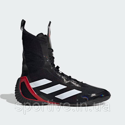 Взуття для боксу (боксерки) Adidas Speedex Ultra | чорно/білий | ADIDAS IH2737, фото 1