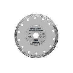 Диск відрізний алмазний 125 мм для керамограніту INTERTOOL CT-3102