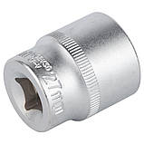 Насадка шестигранна коротка 1/2" 27 мм CrV mid SIGMA (6071271), фото 4