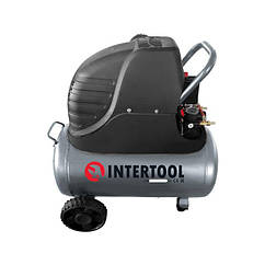 Компресор 50 л, 1.5 кВт, 220 В, 8 атм, 206 л/хв. INTERTOOL PT-0003