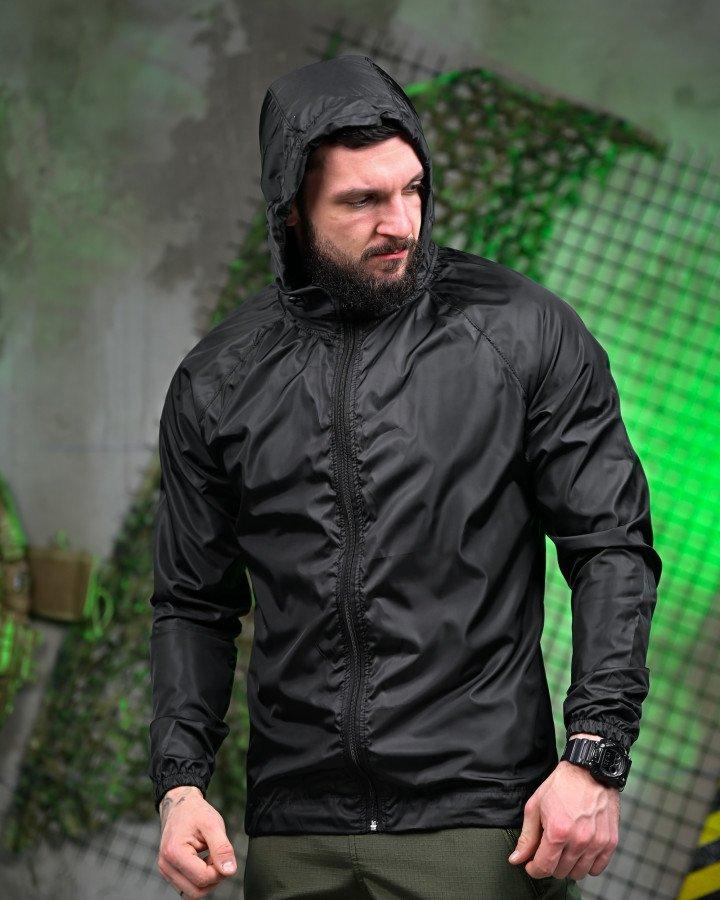 Куртка Чорна дощовик ВТ6382 ТМ, фото 1