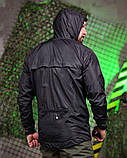 Куртка Чорна дощовик ВТ6382 ТМ, фото 3