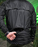 Куртка Чорна дощовик ВТ6382 ТМ, фото 4