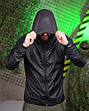 Куртка Чорна дощовик ВТ6382 ТМ, фото 5