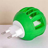 Фумигатор от комаров в розетку ПР-6М "Попрус", Зеленый (Универсальный электрофумигатор)