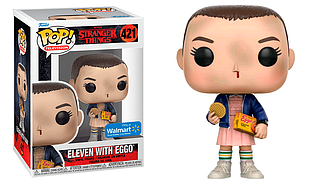 Фігурка Funko Pop Фанко поп Eleven Stranger Things Одинадцять Дуже дивні справи Walmart 10 см ST EEW 421