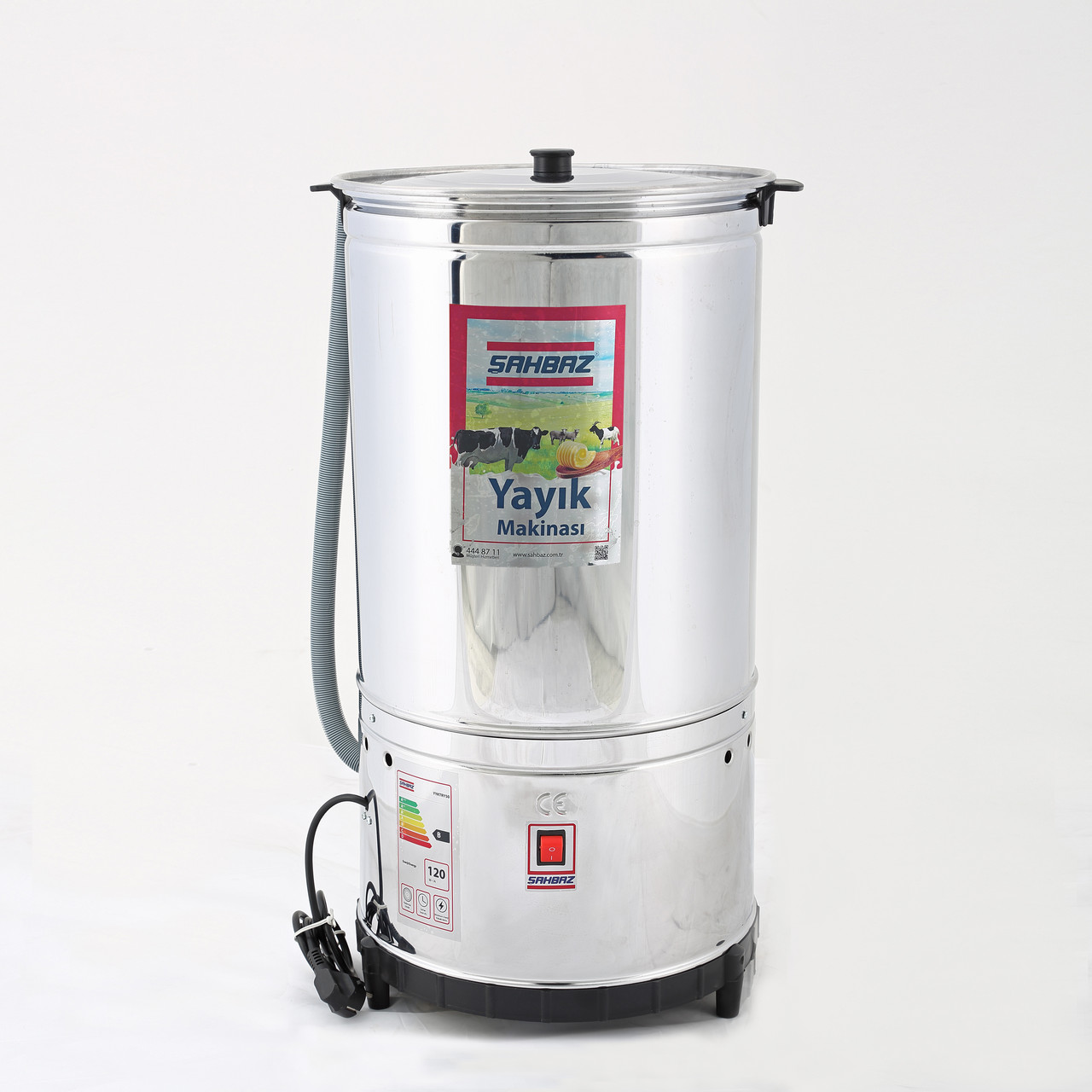 Маслоробка для вершкового масла з нержавійки Bartech 25 л, Туреччина, фото 1