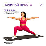 Килимок для фітнесу EasyFit EVA 3 мм (чорний), фото 3