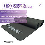 Килимок для фітнесу EasyFit EVA 3 мм (чорний), фото 4