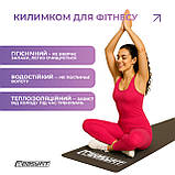 Килимок для фітнесу EasyFit EVA 3 мм (чорний), фото 6