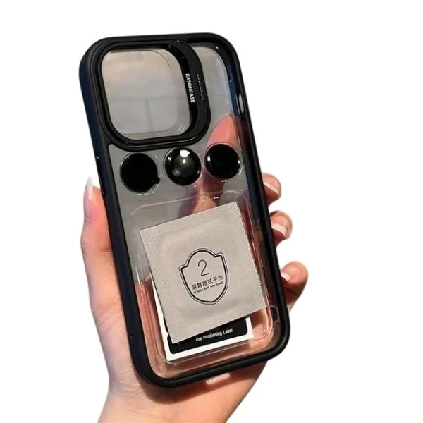 Чохол-накладка Infinity Stand Camera для iPhone 11 Pro Black, фото 1