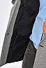 Піджак чоловічий однотонний сірого кольору 202543P, фото 4