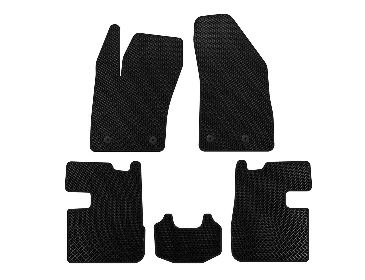 Килимки EVA (SD, Чорний) для Fiat Tipo 2016- рр від VLF комп., фото 1