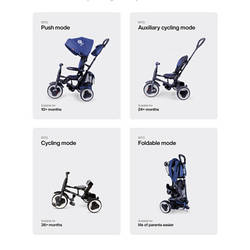 Дитячий велосипед QPlay Rito+ Eva Blue S380-8Blue smart