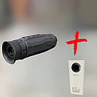 Тепловізійний монокуляр + Повербанк у подарунок! AGM Sidewinder TM35-384, 1800 м, сенсор 384х288, OLED 1024х768