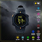 M-TAC ГОДИННИК ТАКТИЧНИЙ З КОМПАСОМ BLACK