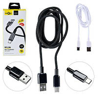 Кабель KLGO USB to Type-C 5A 1.0м Stenson WL-1423 [Склад зберігання: Одеса №3]