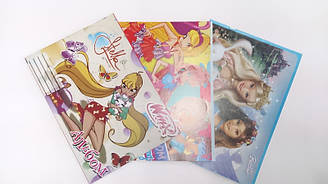 Альбом на скобі "Коленкор" 12 аркушів/110 гр.