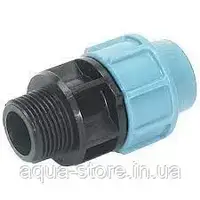 SantehPlast Муфта ПНД 20х3/4" РН затискна