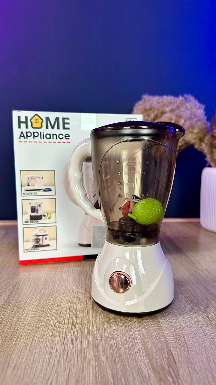 Блендер 6905 A (80/2) розмір - 13х10х19 см, обертовий механізм, підсвічування, муляжі продуктів, в коробці, фото 1