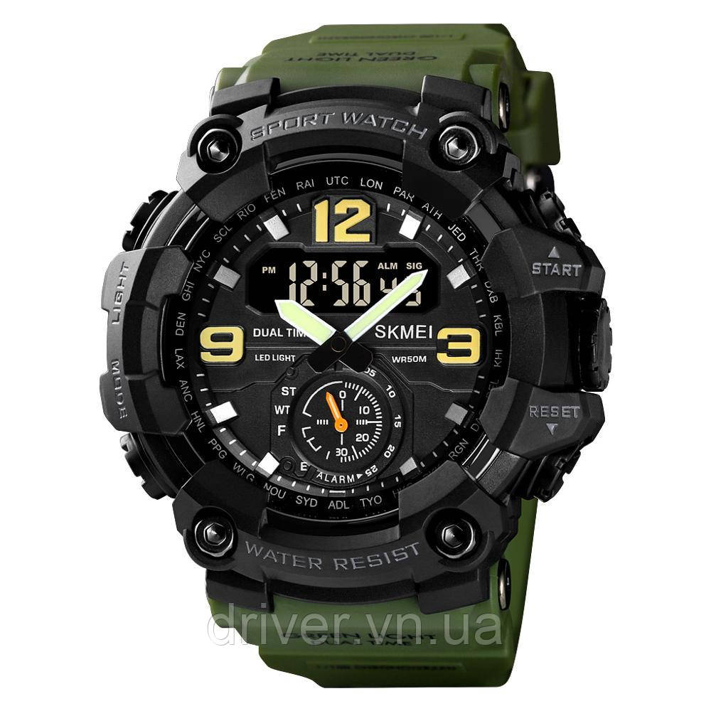 Skmei 1637AG Army Green., фото 1