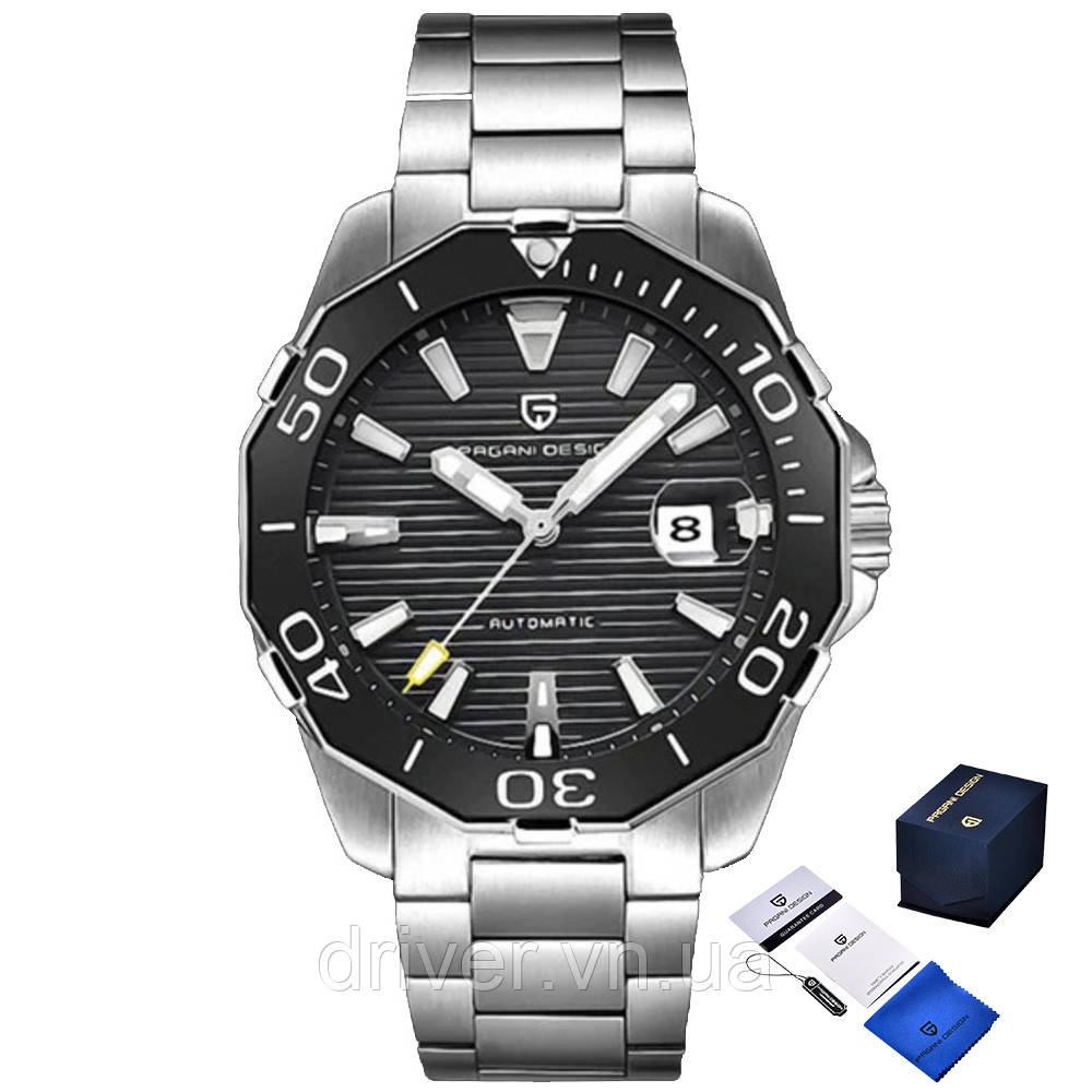 Pagani Design PD-1617 Silver-Black, фото 1