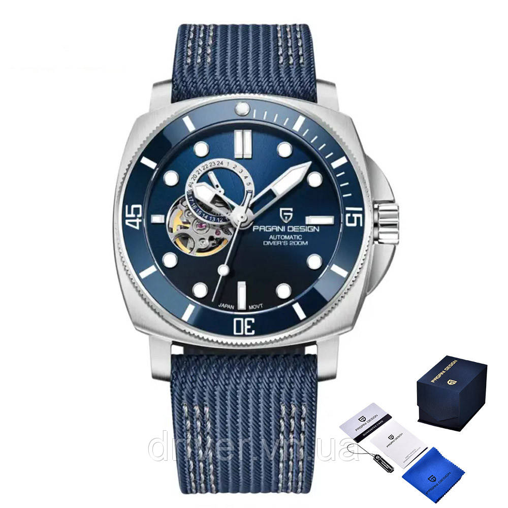 Pagani Design PD-1736 Silver-Blue, фото 1