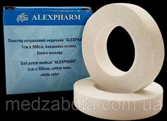 Пластир на бавовняній основі 1 * 500см Alexpharm